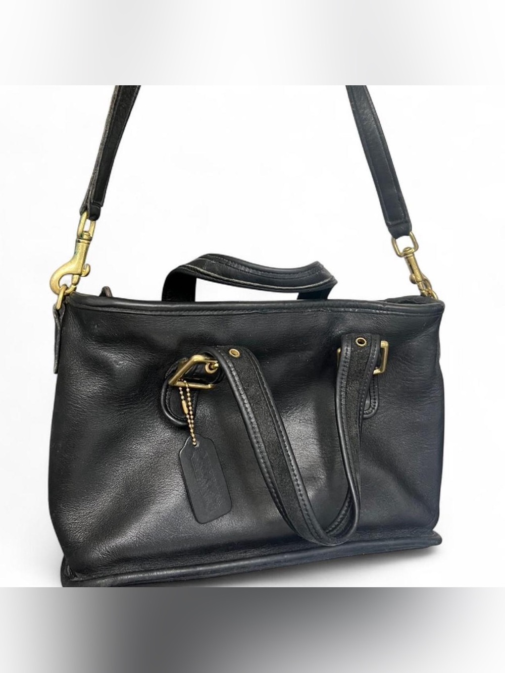 Vintage Y2K Coach Legacy 2 Way Zip Satchel Bag 9063